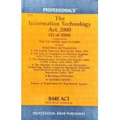 Professional's Information Technology (IT) Act, 2000 Bare Act [Edn. 2021]